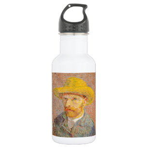 Garrafa Autorretrato de Vincent Van Gogh com Chapéu de Pal