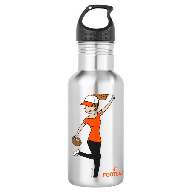 Garrafa Avatar Personalizado #1 - Ventilador de futebol (Frente)