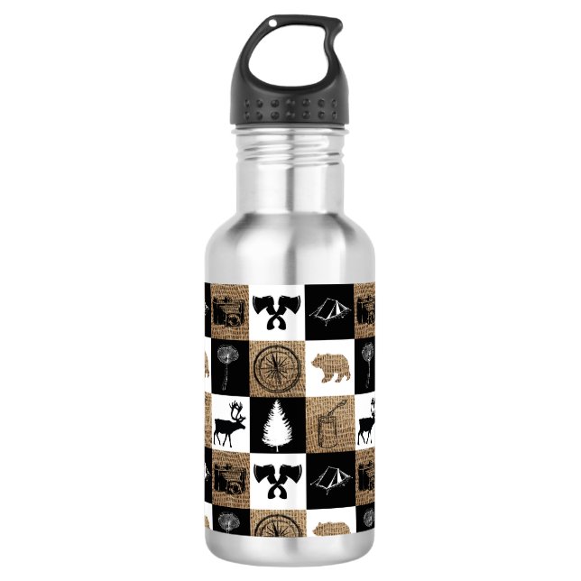 Garrafa Aventura Rustic Camping Outdoor (Frente)