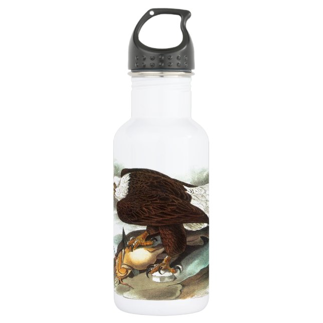 Garrafa Bald Eagle por Audubon (Frente)
