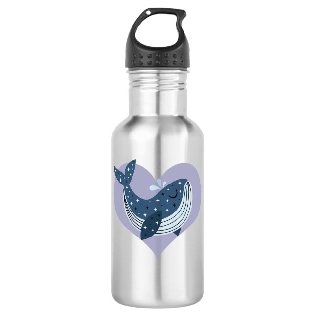 Garrafa Baleia branca (Frente)