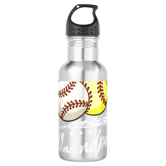 Garrafa Ball Grandpa Baseball Softball (Frente)