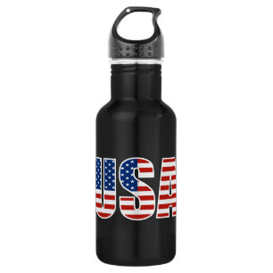 Garrafa Bandeira americana customizável dos EUA