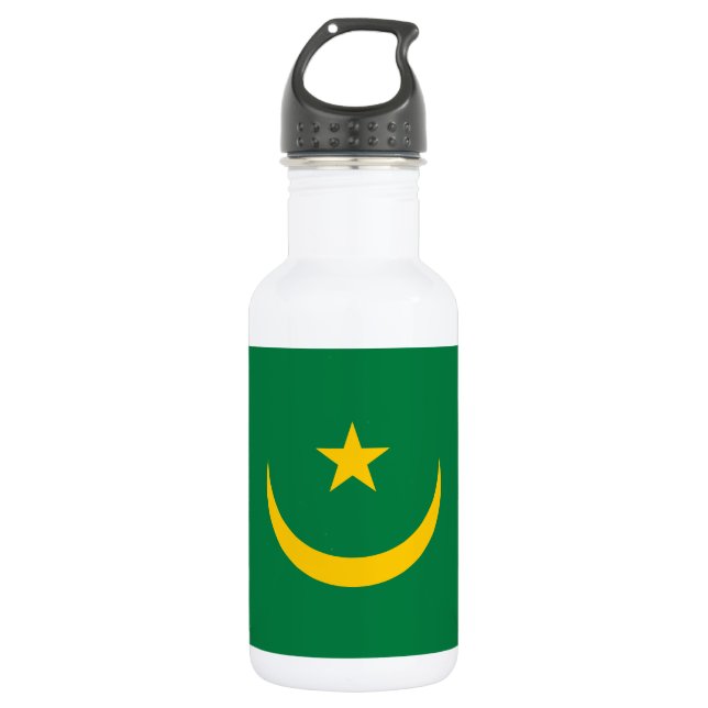 Garrafa Bandeira Antiga da Mauritânia (Frente)