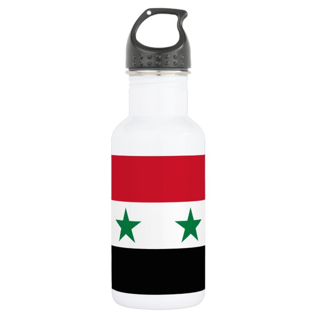 Garrafa Bandeira antiga da Síria (Frente)