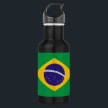Garrafa bandeira brasileira<br><div class="desc">bandeira brasileira</div>
