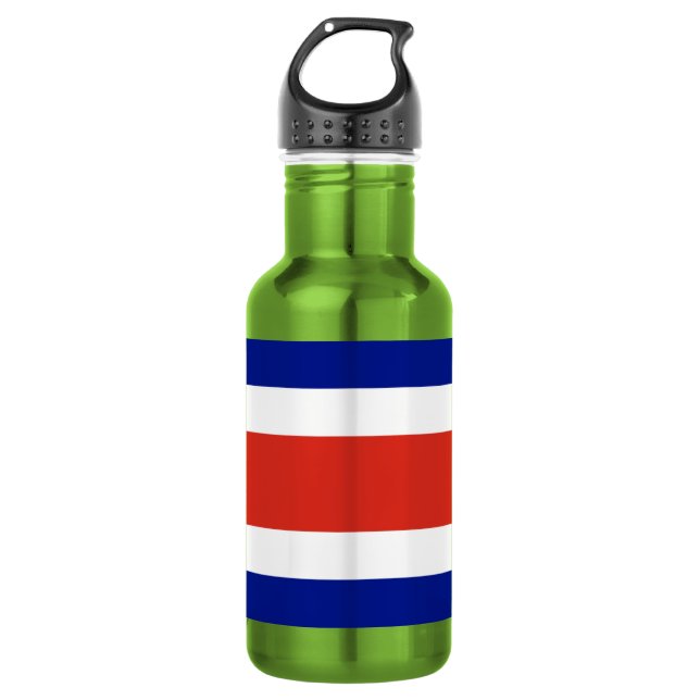 Garrafa Bandeira Civil da Costa Rica (Frente)