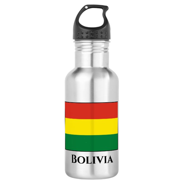 Garrafa Bandeira da Bolívia (Bolívia) (Frente)