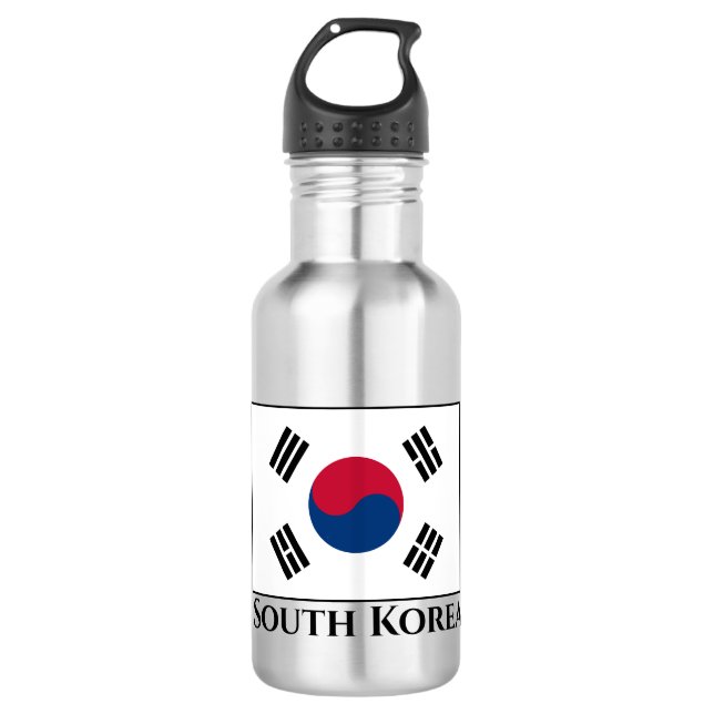 Garrafa Bandeira da Coreia do Sul (Coreia do Sul) (Frente)