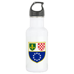 Garrafa Bandeira da Federação da Bósnia e Herzegovina
