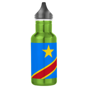 Garrafa Bandeira da Kinshasa do Congo