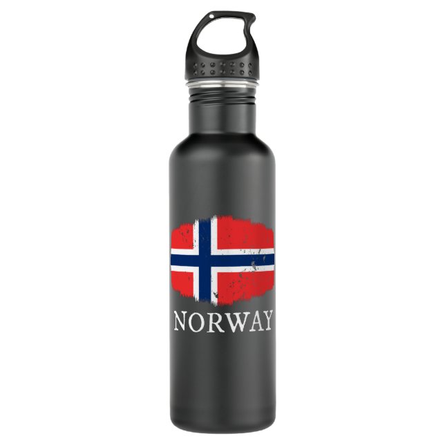 Garrafa Bandeira da Noruega (Frente)