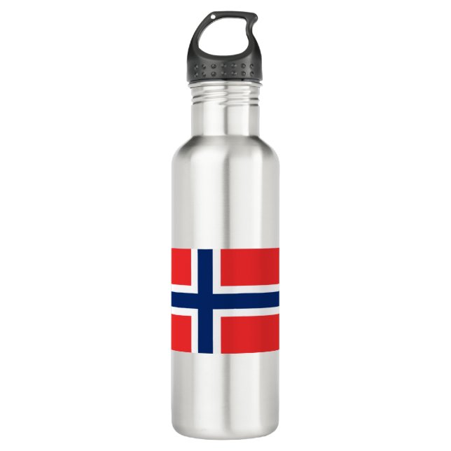 Garrafa Bandeira da Noruega (Frente)