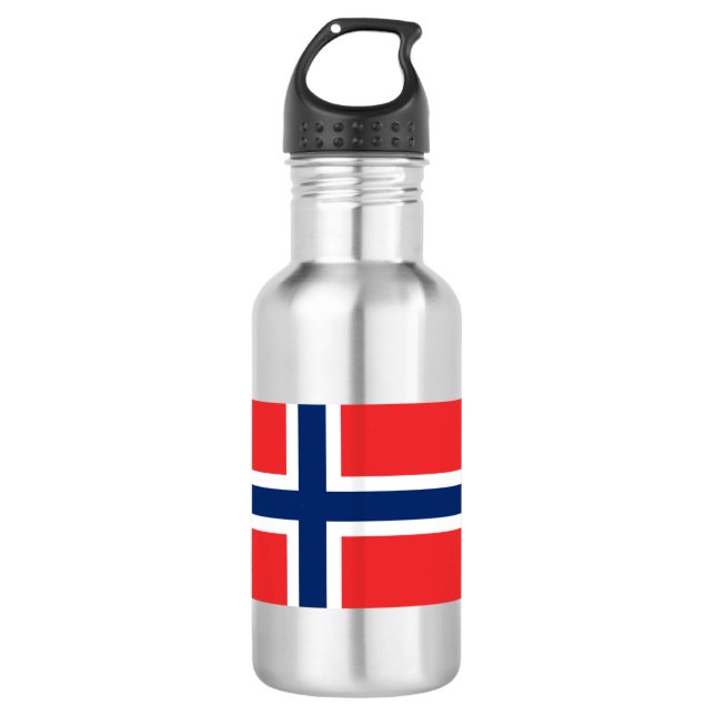 Garrafa Bandeira da Noruega (Frente)