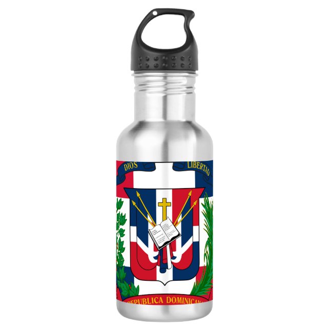 Garrafa Bandeira da República Dominicana (Frente)