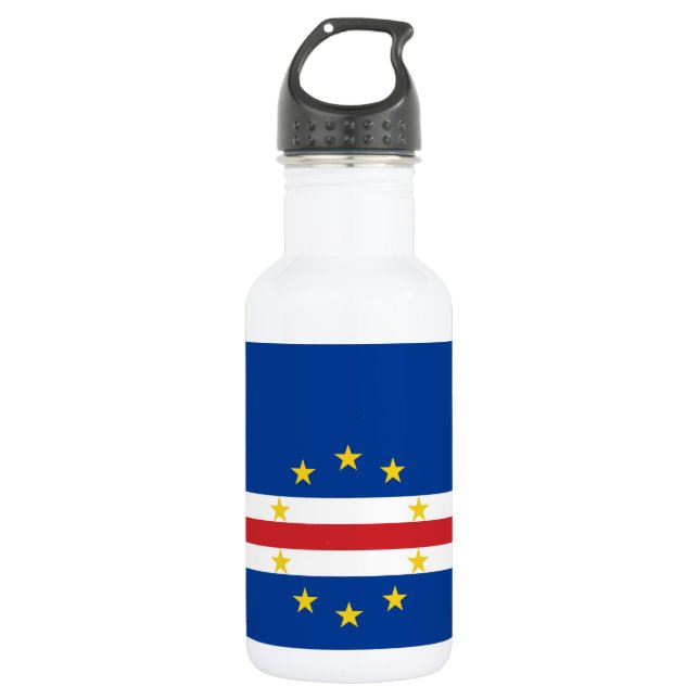 Garrafa Bandeira de Cabo Verde (Frente)