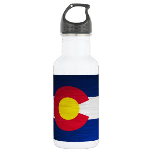Garrafa Bandeira de Colorado escovada