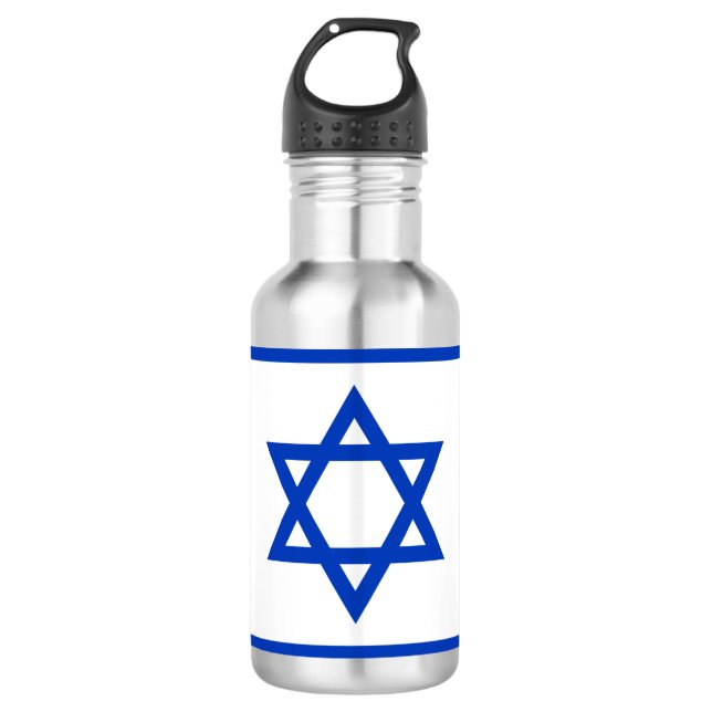 Garrafa Bandeira de Israel (Frente)