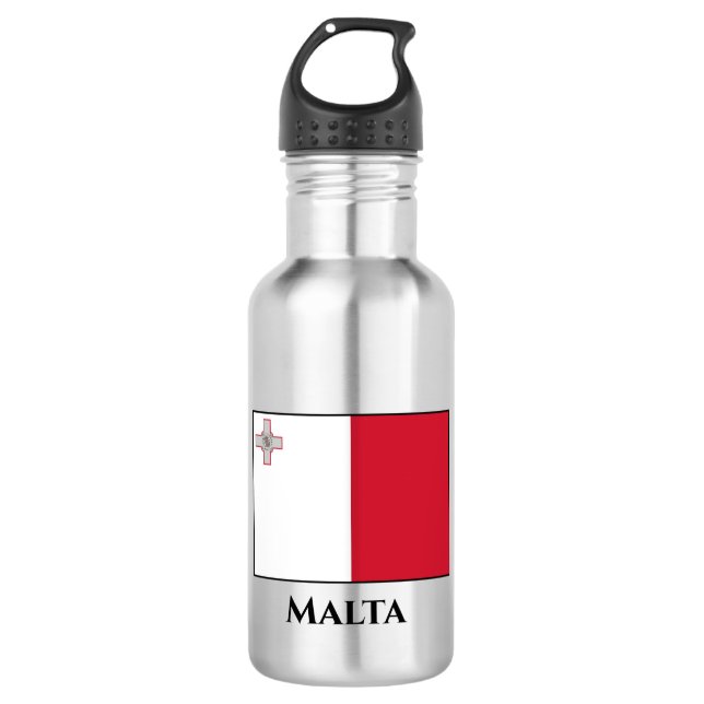 Garrafa Bandeira de Malta (maltês) (Frente)