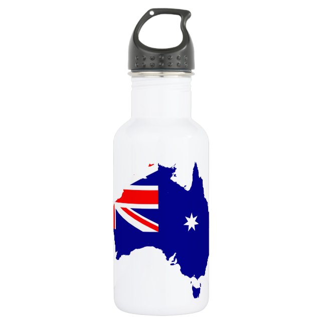 Garrafa Bandeira de país australiana (Frente)