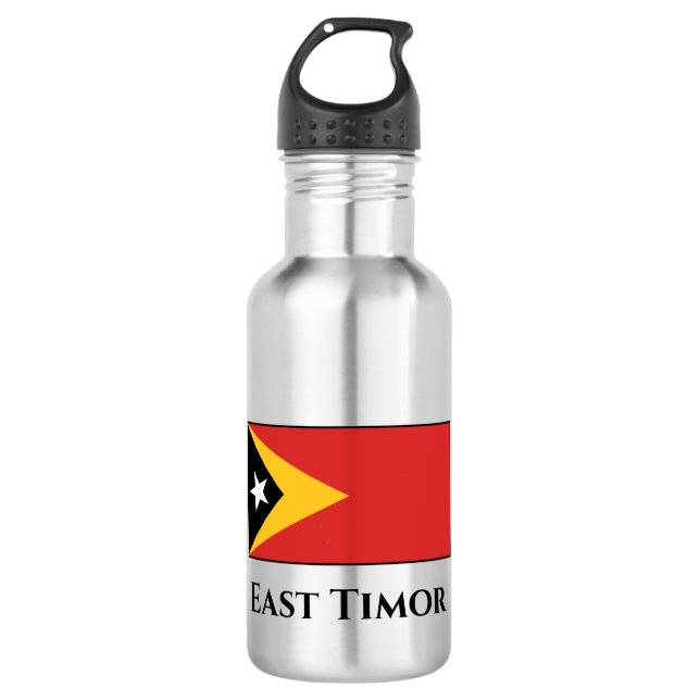 Garrafa Bandeira de Timor Leste (Frente)