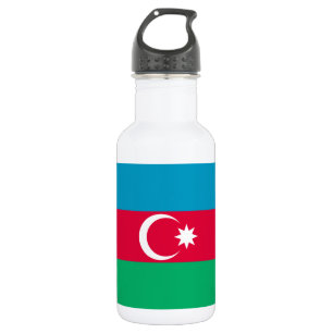 Garrafa Bandeira do Azerbaijão Patriótico