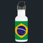 Garrafa Bandeira do Brasil<br><div class="desc">Bandeira legal do design do Brasil</div>