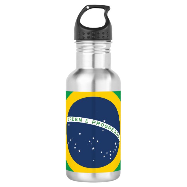 Garrafa Bandeira do Brasil (Frente)