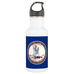 Garrafa Bandeira do Estado da Virgínia