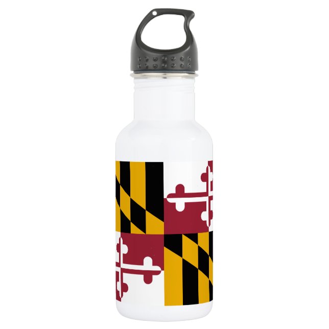 Garrafa Bandeira do estado de Maryland (Frente)