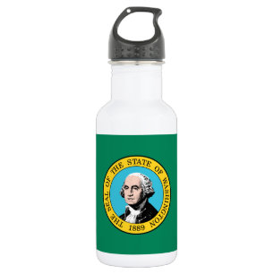 Garrafa Bandeira do Estado de Washington