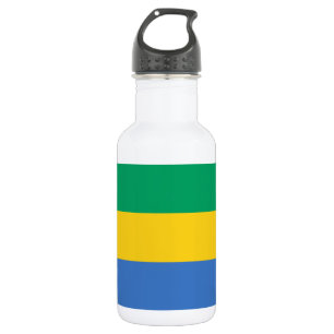 Garrafa Bandeira do Gabão