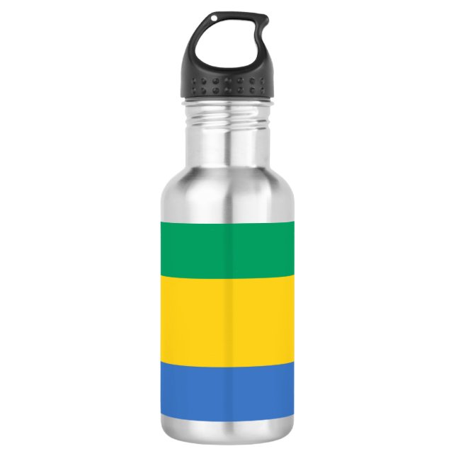 Garrafa Bandeira do Gabão (Gabão) (Frente)