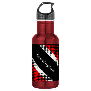 Garrafa Bandeira do padrão de ponto Trinidad e Tobago com 