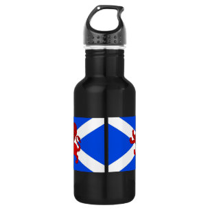 Garrafa Bandeira escocesa de andrews do santo do leão