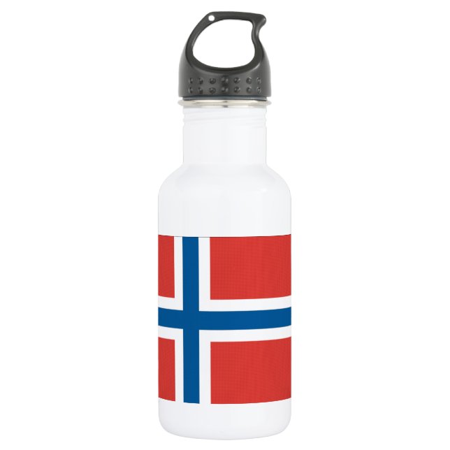 Garrafa Bandeira norueguesa (Frente)
