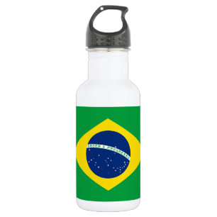 Garrafa Bandeira Patriótica do Brasil