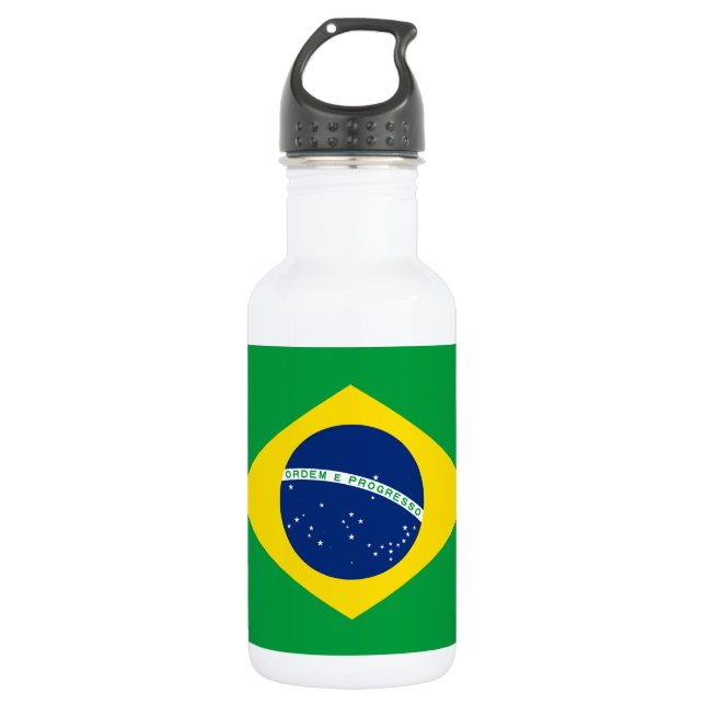 Garrafa Bandeira Patriótica do Brasil (Frente)