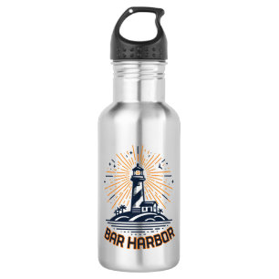 Garrafa Bar Harbor Maine Farol Nascer do Sol