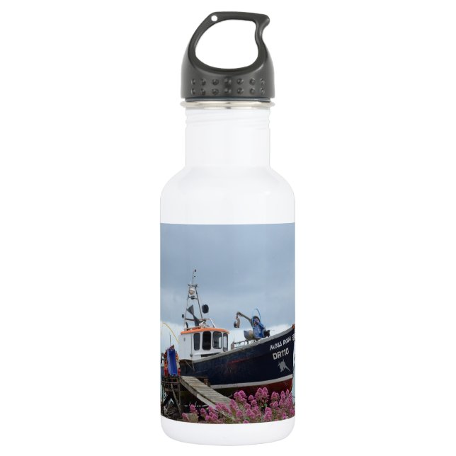 Garrafa Barco de Pesca Moss Rose (Frente)