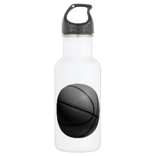 Garrafa Basquete preto e branco