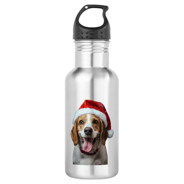 Garrafa Beagle Christmas (Frente)