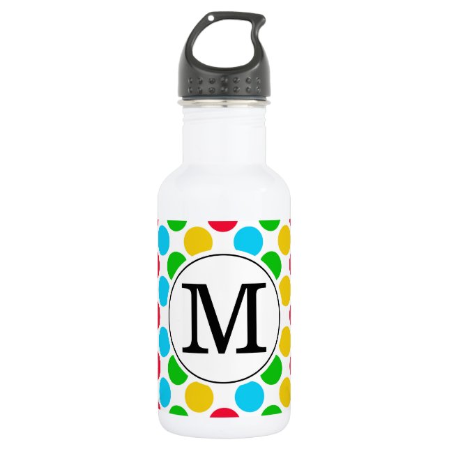 Garrafa Bebida de Golfe Personalizada com Monograma Multi  (Frente)