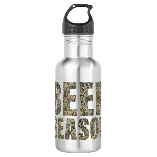 Garrafa Beer Season 2 Camo Funny Deer Hunter Premi (Frente)