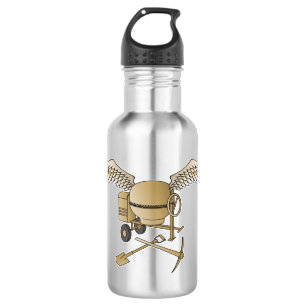 Garrafa bege betuminoso