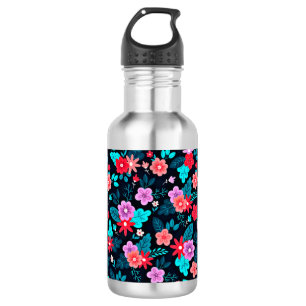 Garrafa Belo Fundo Floral Ditsy-56676