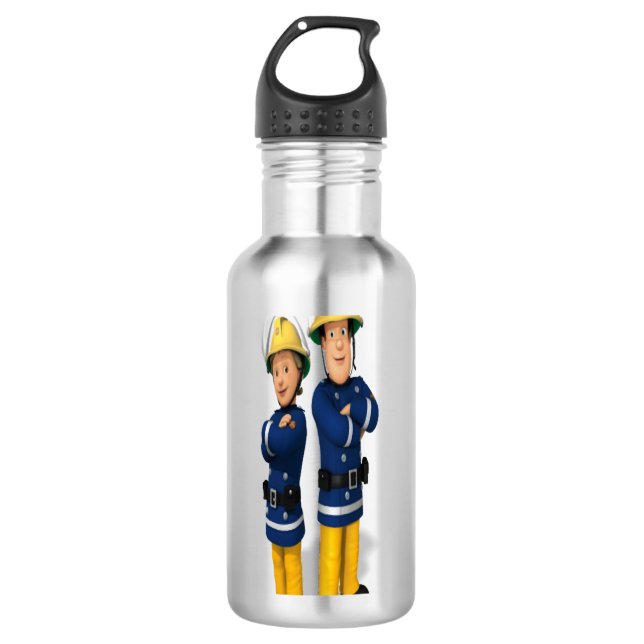 Garrafa Belo Modelo Bombeiro Cartoons Sam Gift (Frente)