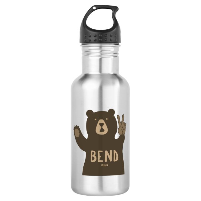 Garrafa Bend Oregon Peace Bear (Frente)