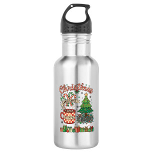 Garrafa Bengalas de Natal Cacau Caos Árvore Caneca Present