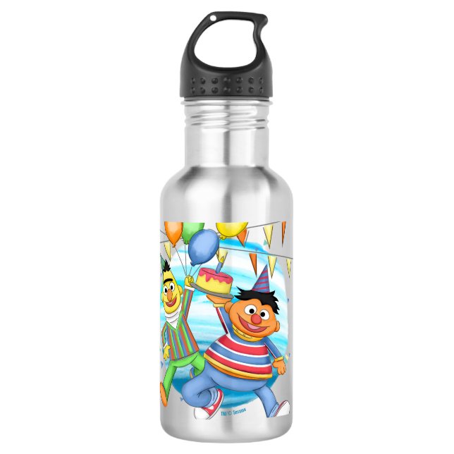Garrafa Bert e Ernie Birthday Balloons (Frente)